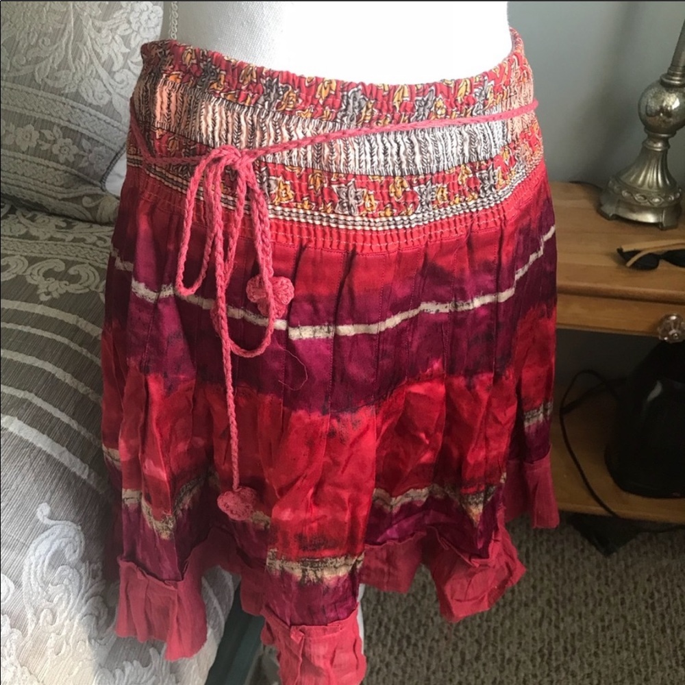 Free People Boho Skirt size Medium
